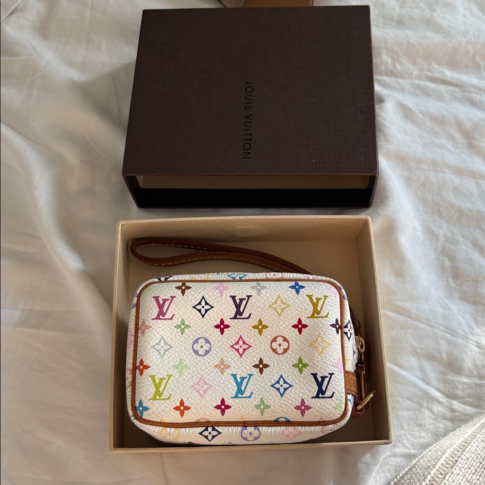 Louis Vuitton multicolor wristlet